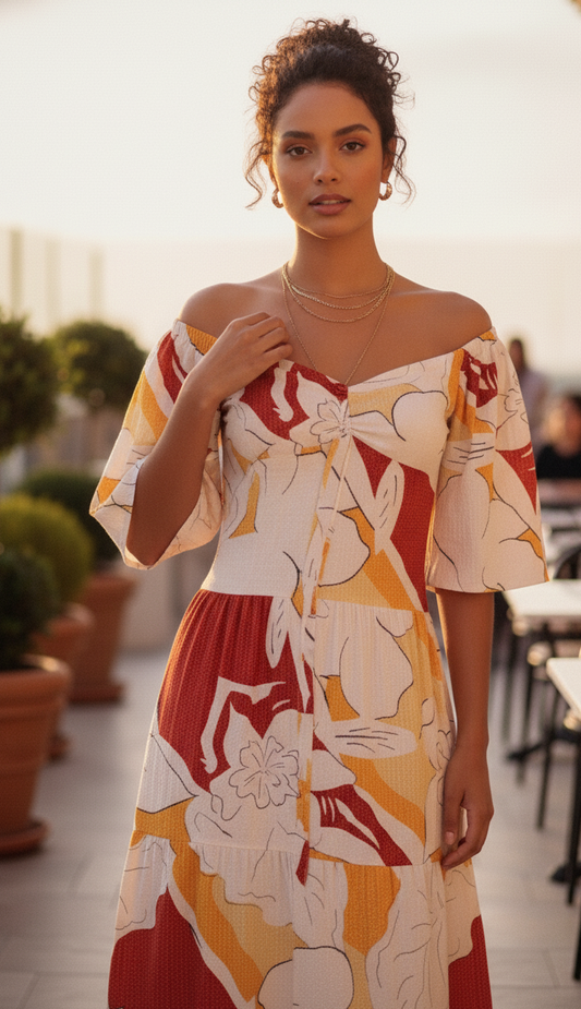 Vestido Floral Leveza