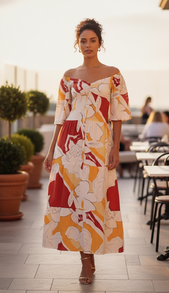 Vestido Floral Leveza