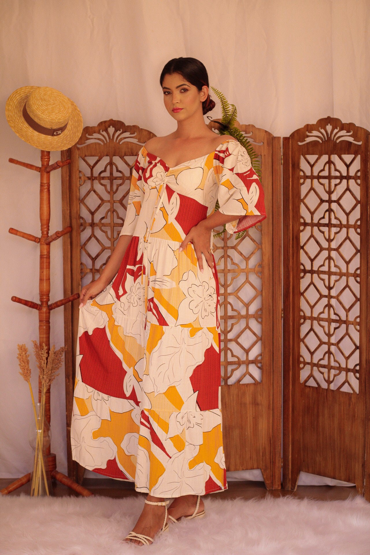 Vestido Floral Leveza